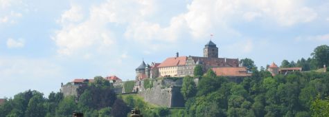 Grafik:  Festung Rosenberg in Kronach - Schauplatz der BayernAusstellung 2012