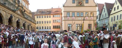 Grafik:  Rothenburg ob der Tauber - Reichsstadtfesttage
