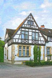 graphic: Hotel garni Villa Benz in Schwetzingen